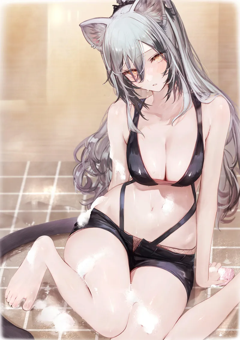 Thumbnail Schwarz [arknights] by Cream77700
