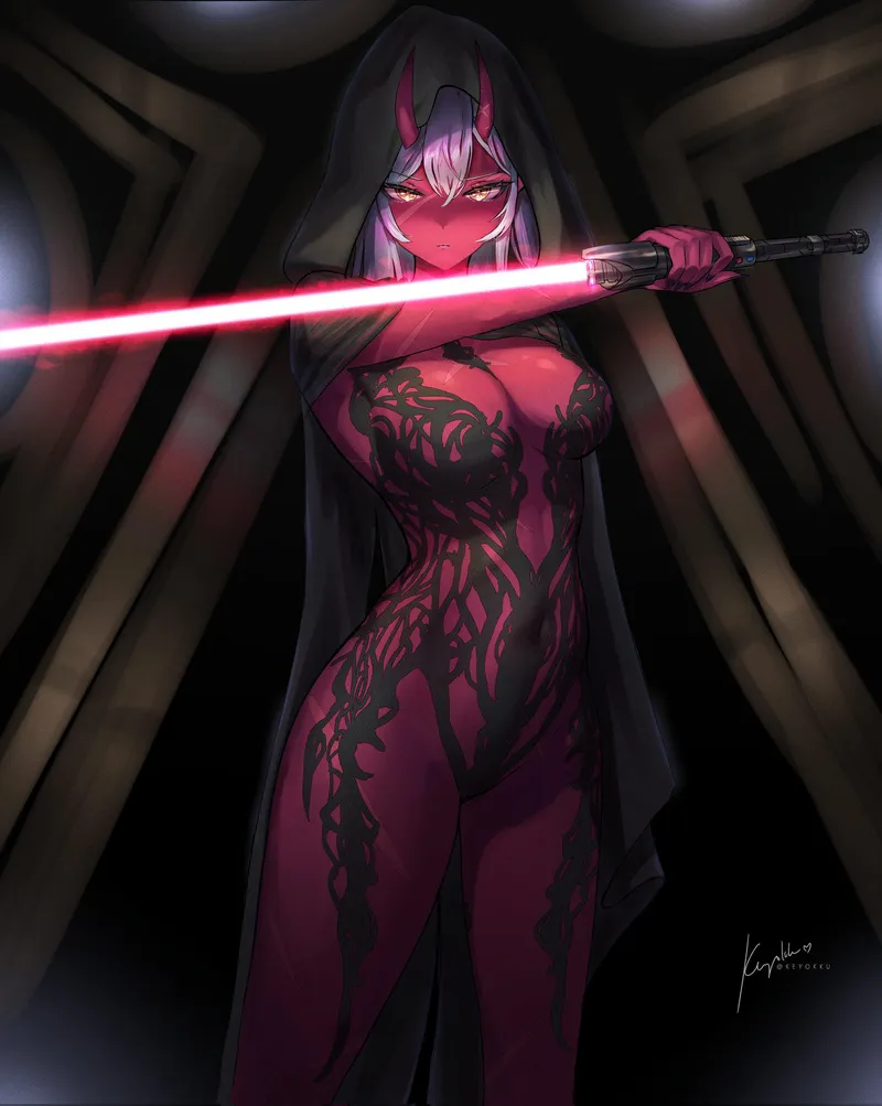 Thumbnail Explore the Sensual Sith Yocci by Keyokku | Star Wars NSFW