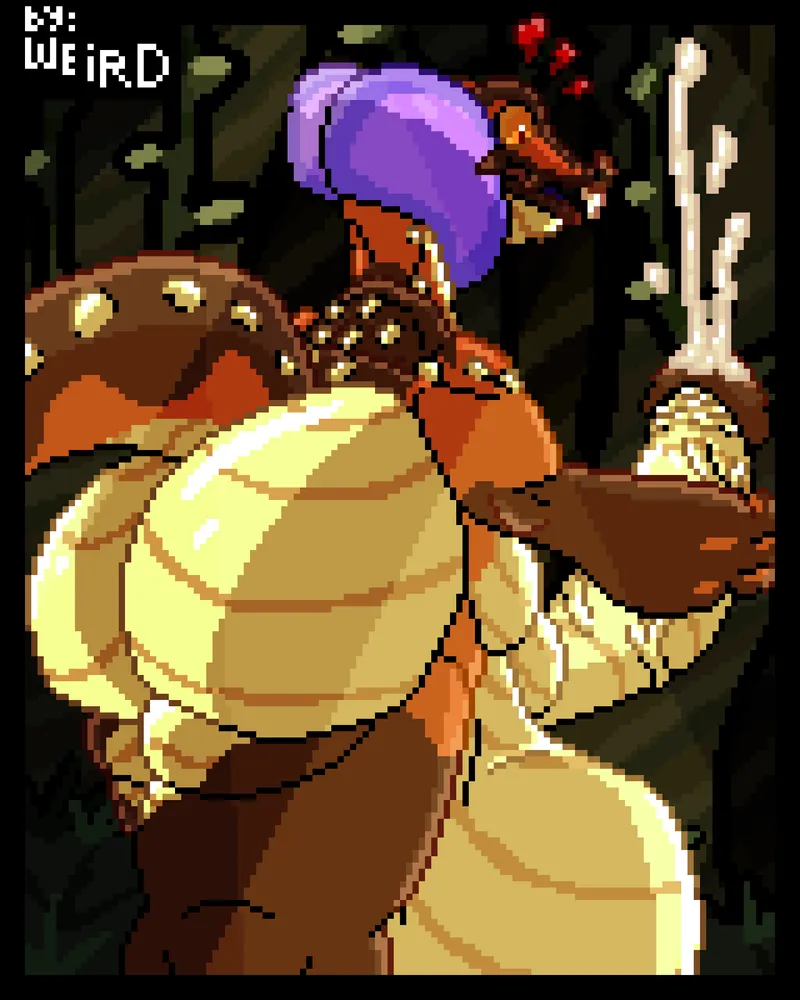 Thumbnail Unveiling 'The Great Wroggi' in PixelArtNSFW by weirdfox_dreams