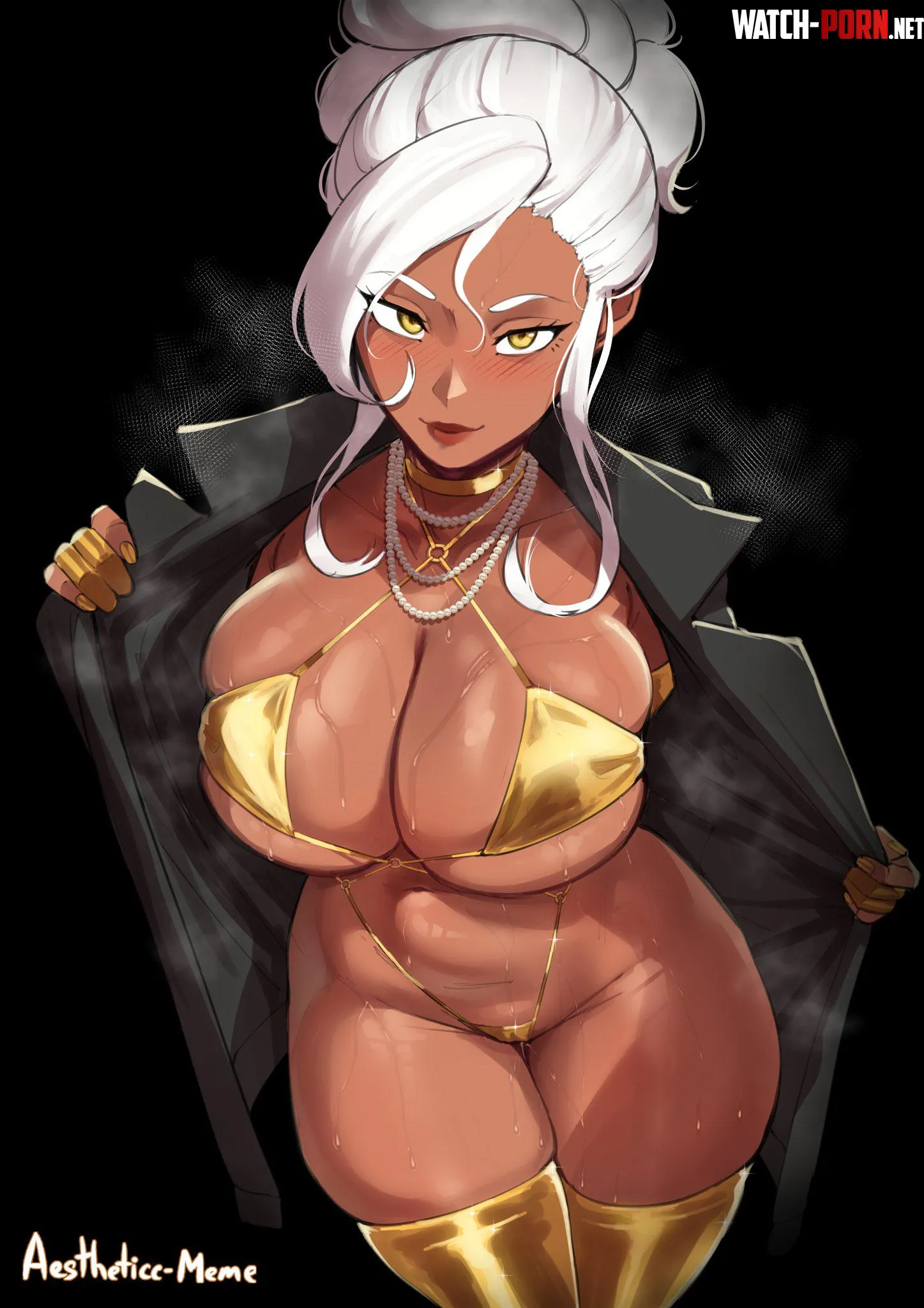 Golden Sabrina (Aestheticc-meme) by iowess