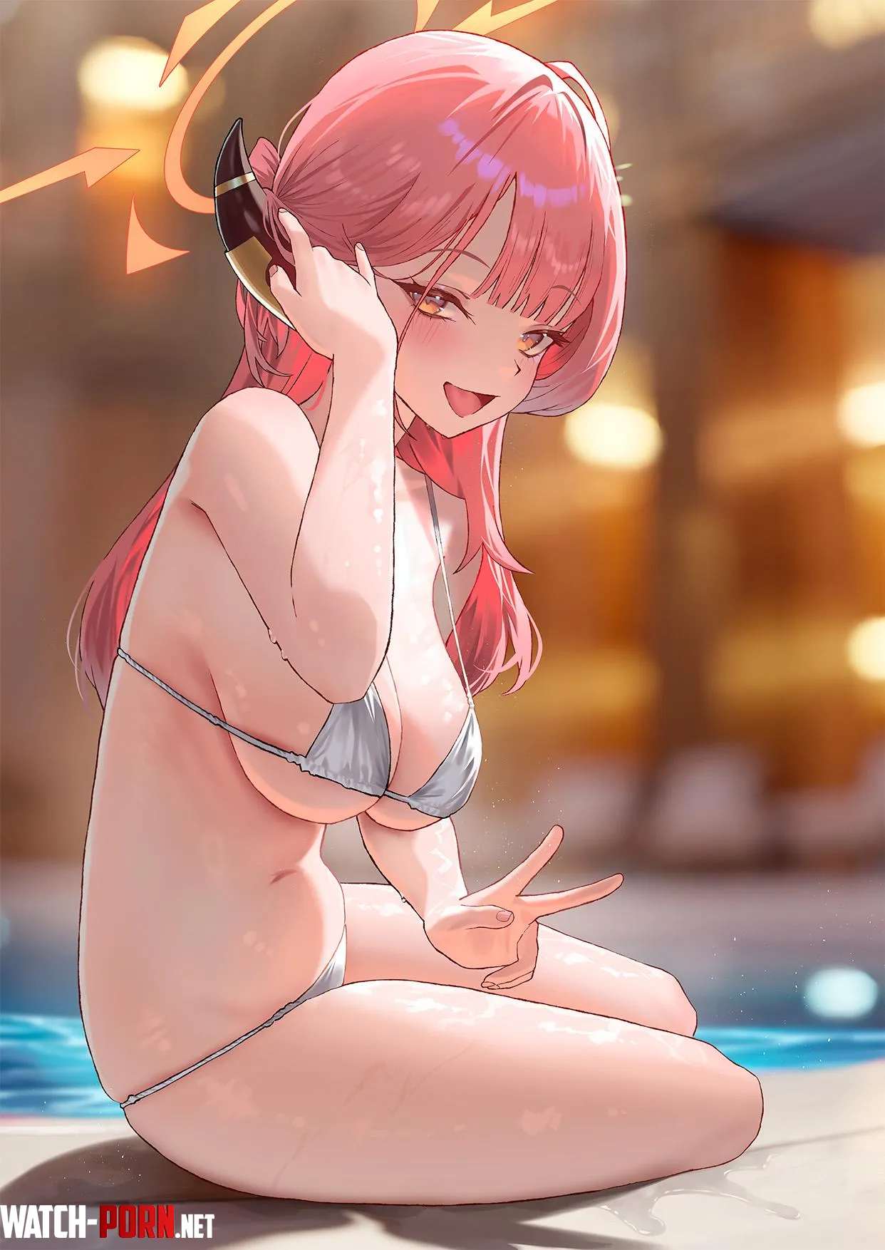 Swimsuit Aru [Blue Archive] by marxsander2016