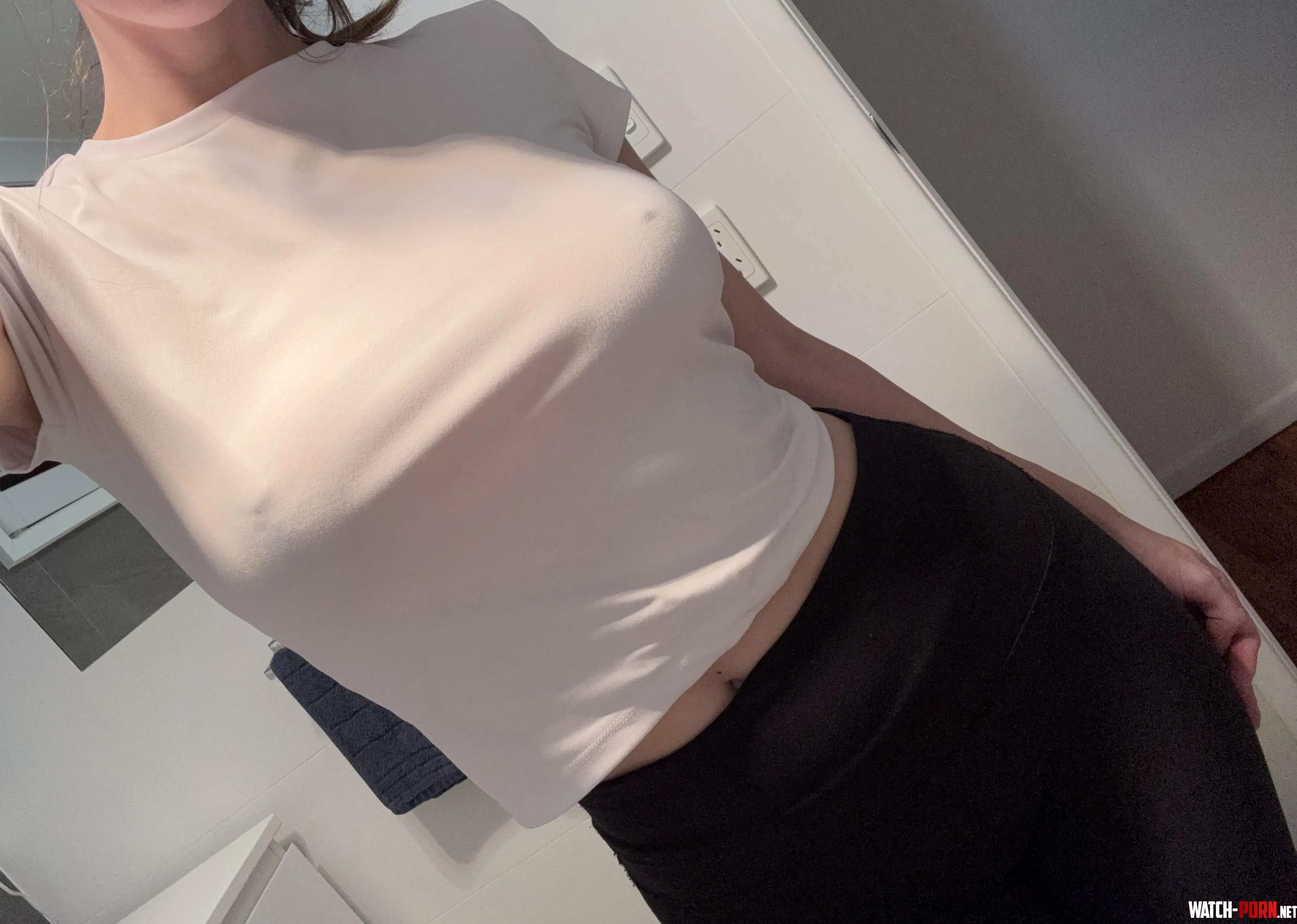 Wash day is my favourite because it means no bras to wear by chillwithrose