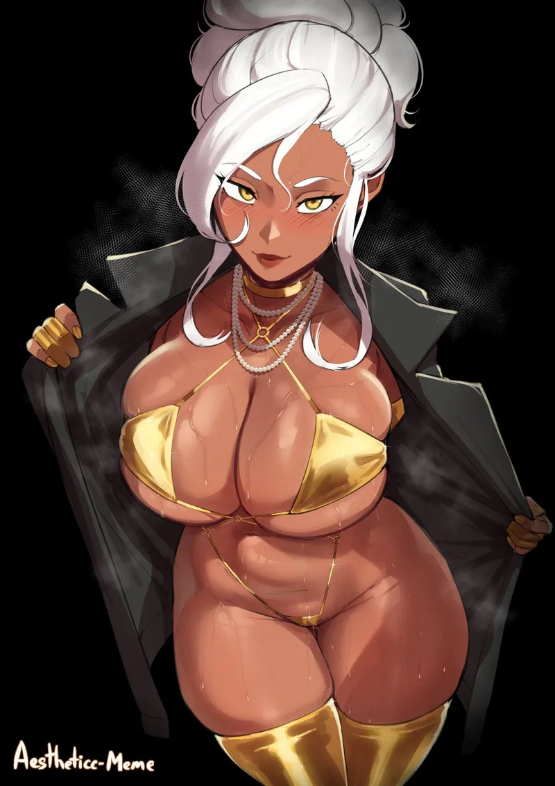 Thumbnail Golden Sabrina: Aesthetic Perfection by iowess - AnimeMILFS