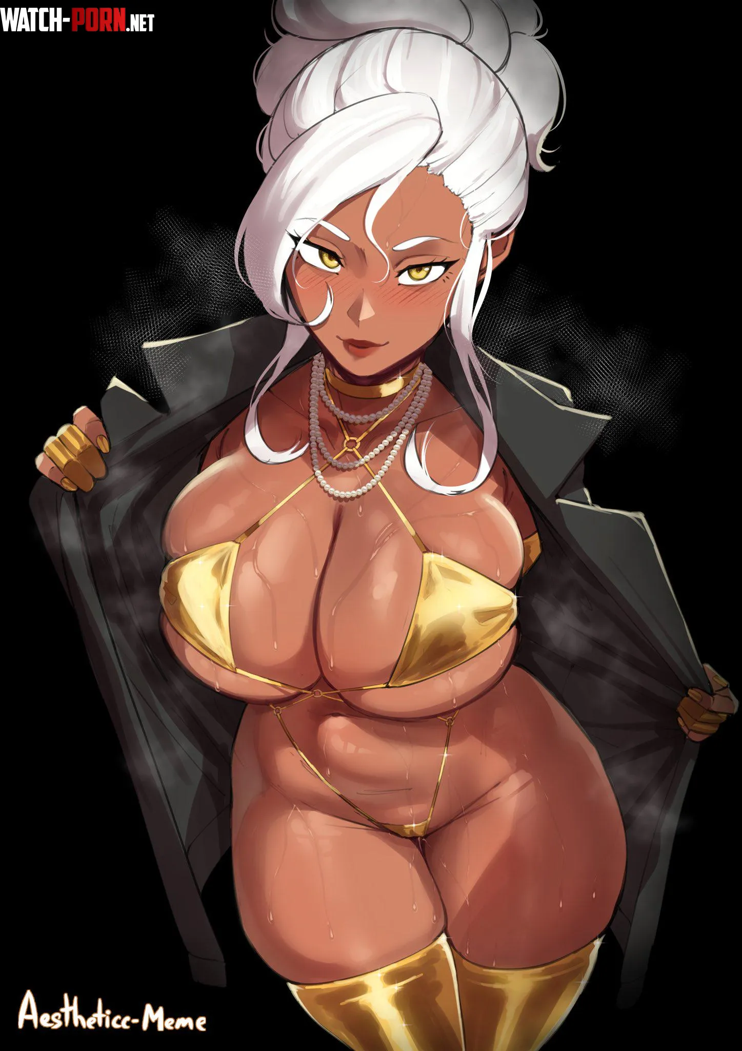 Golden Sabrina (Aestheticc-meme) by iowess