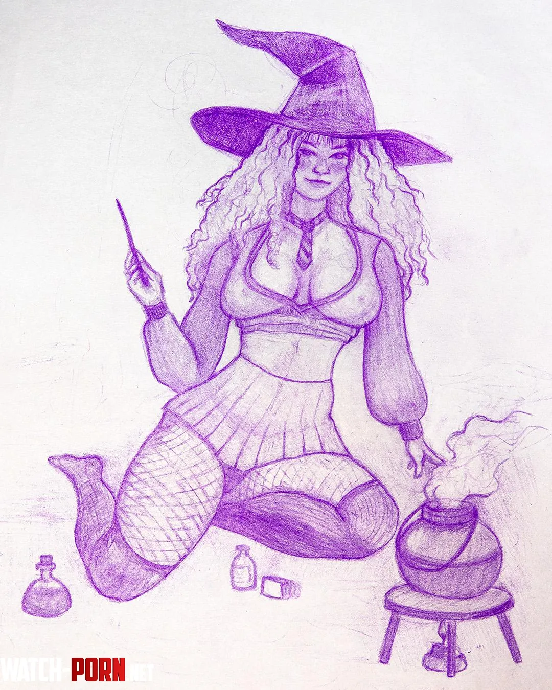 Hermione's feeling slutty (Naughty Draws) by NaughtyDrawsFantasy