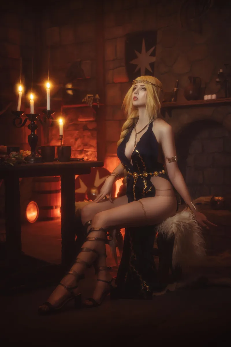 Thumbnail BellatrixAiden Cosplays Queen Marika from Elden Ring