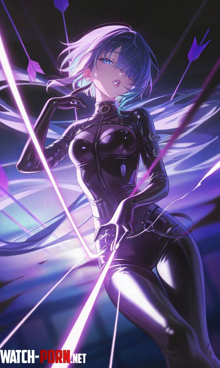 Purple Arrows by CheetahSperm18