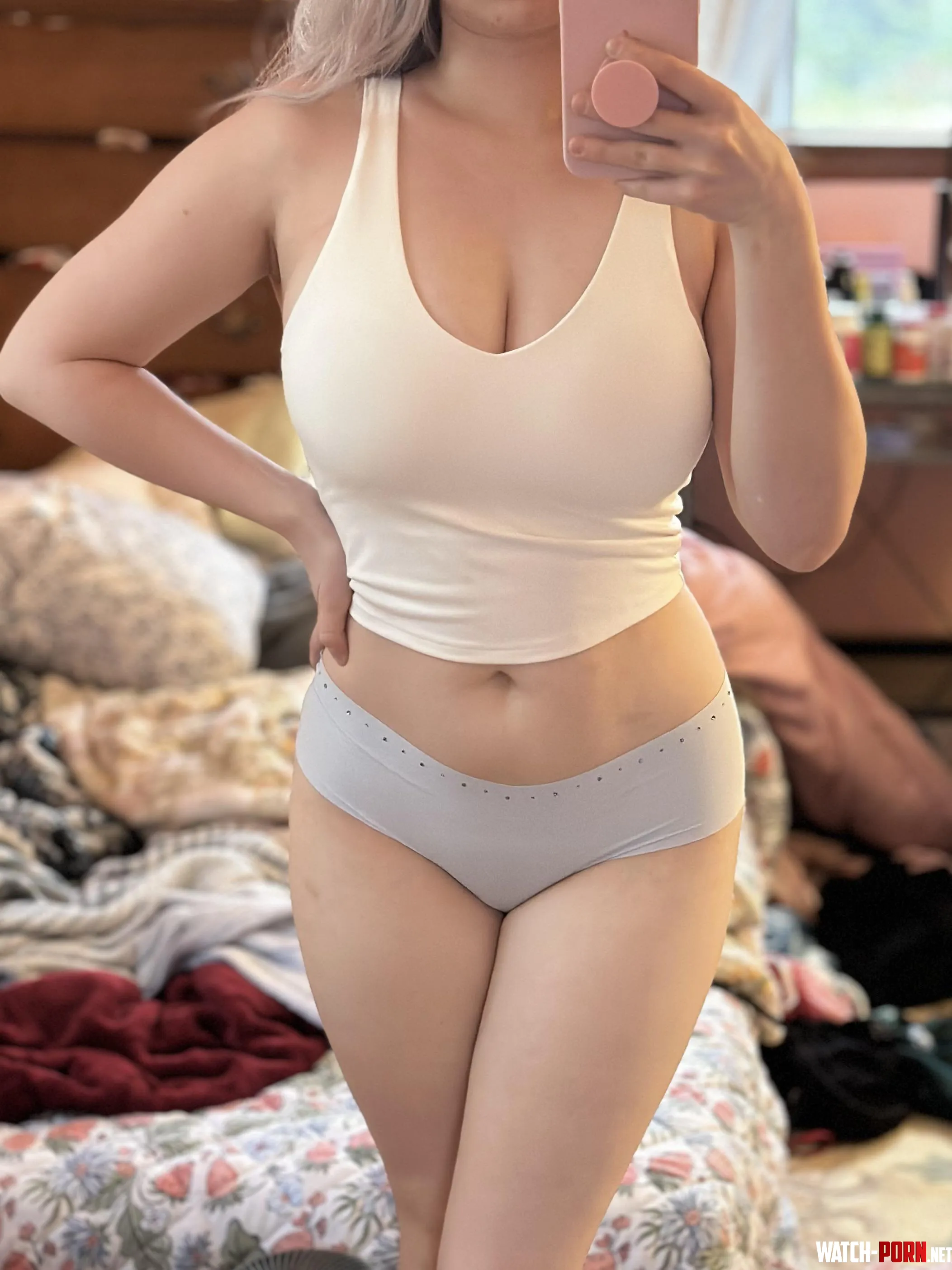 This top isn’t as modest as I thought it was by FullyLewd
