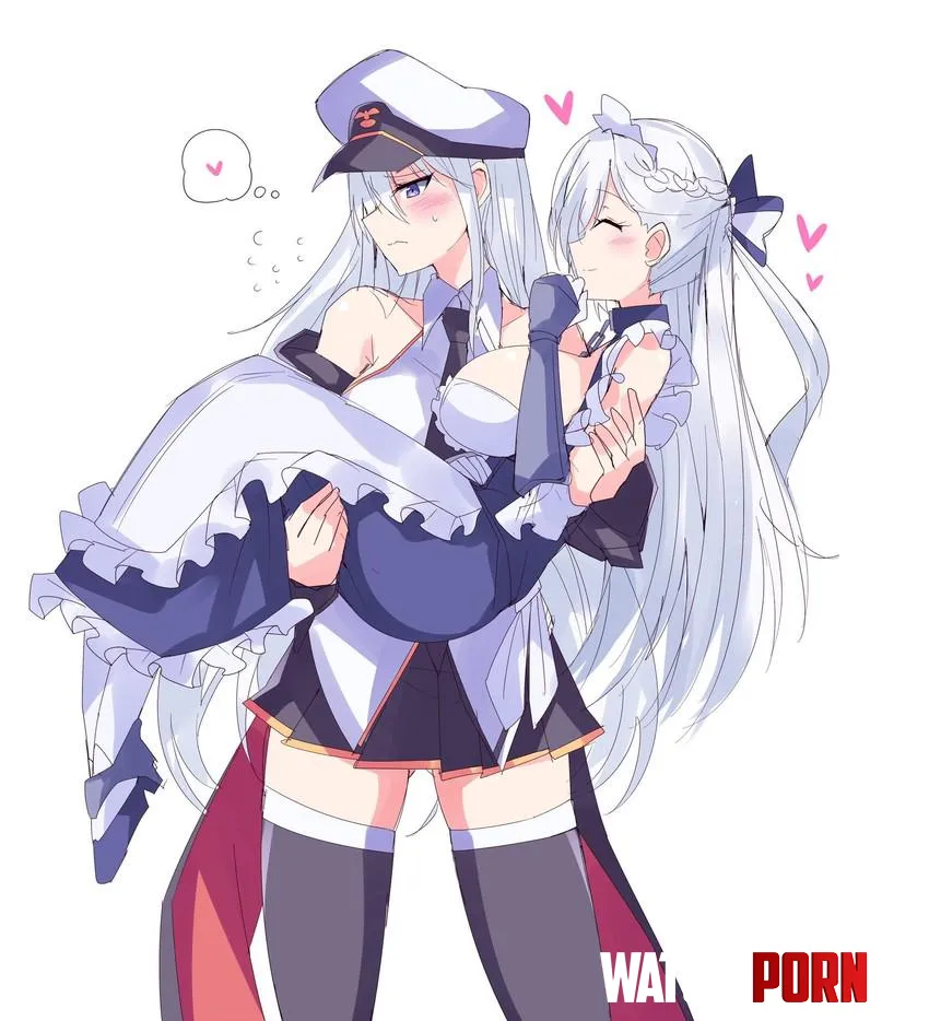 [Azur Lane] Enterprise and Belfast by EvilRocketPug