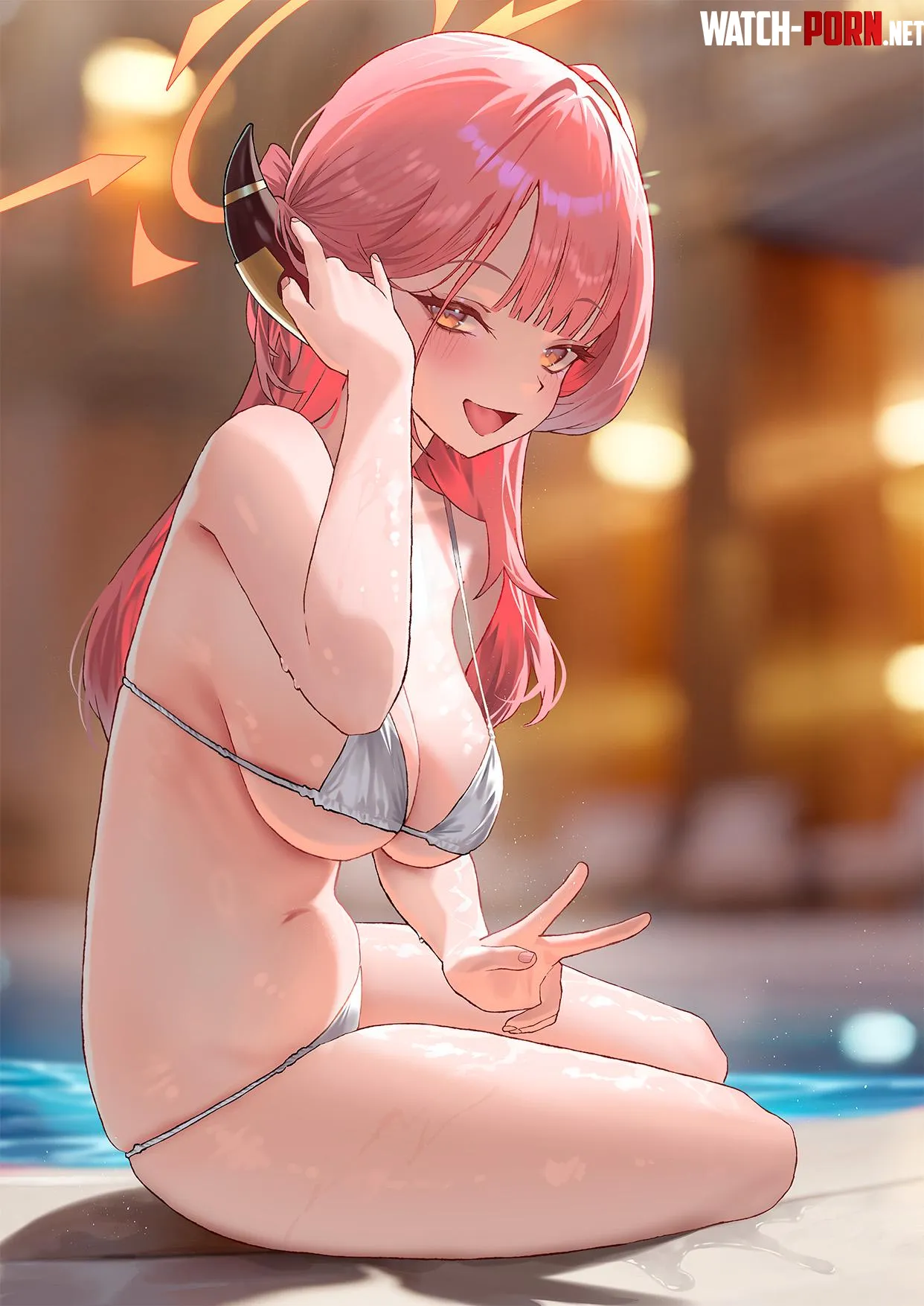 Swimsuit Aru [Blue Archive] by marxsander2016