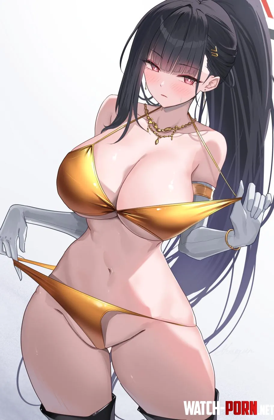 Gold Rio [Blue Archive] by xwrecker