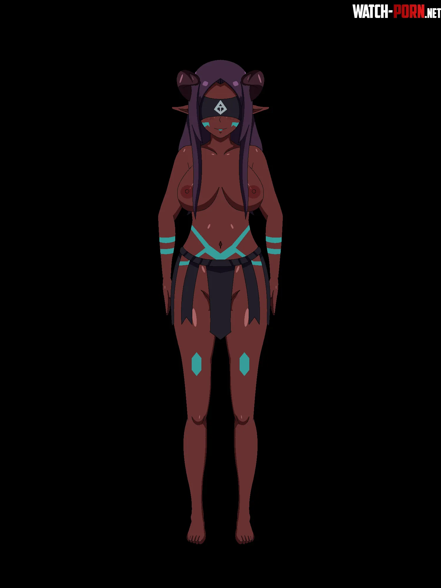 Succubus Girl Character Design by Xoullion