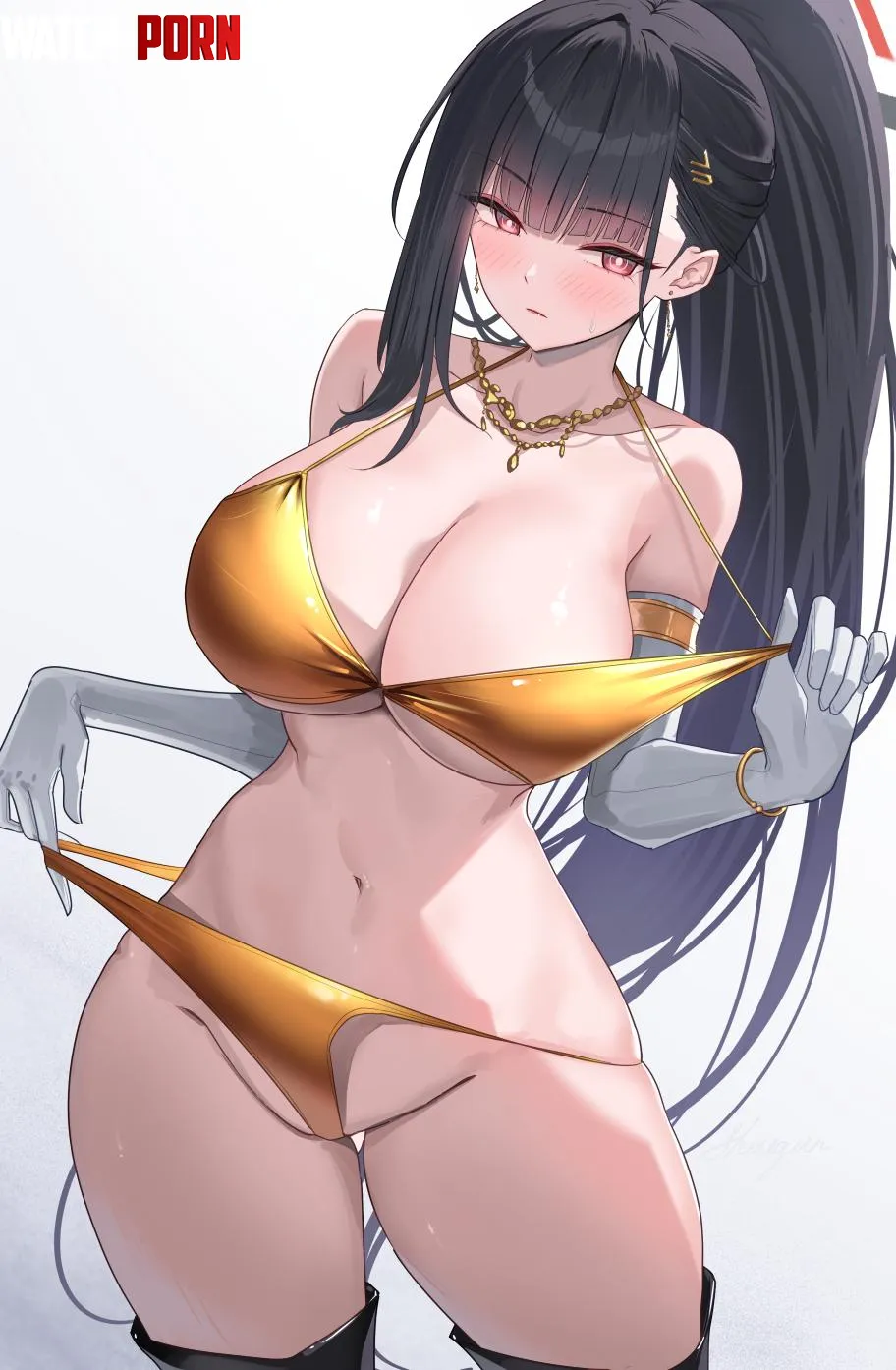 Gold Rio [Blue Archive] by CheetahSperm18