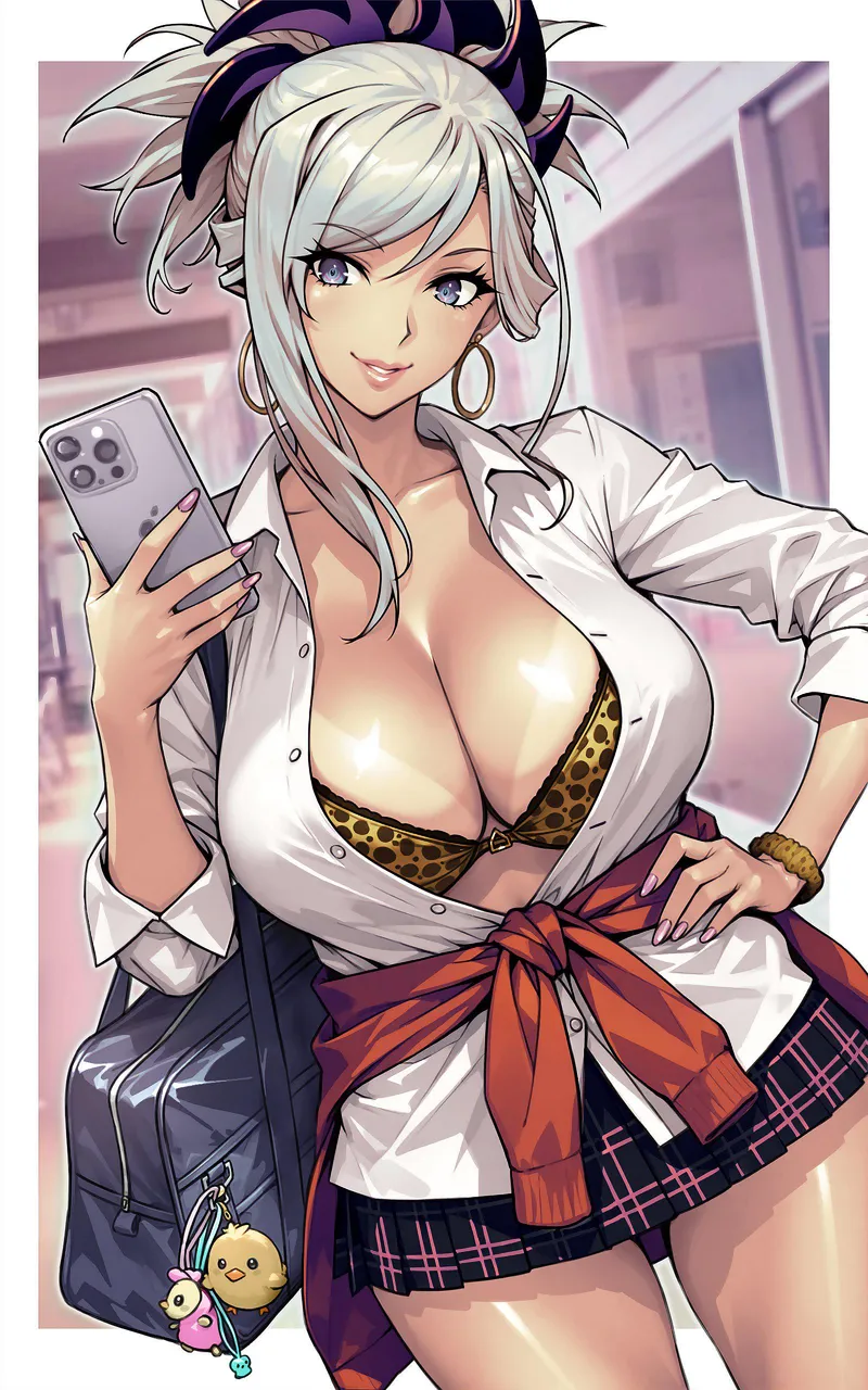 Thumbnail Gyaru Musashi's Allure in OppaiLove by CheetahSperm18