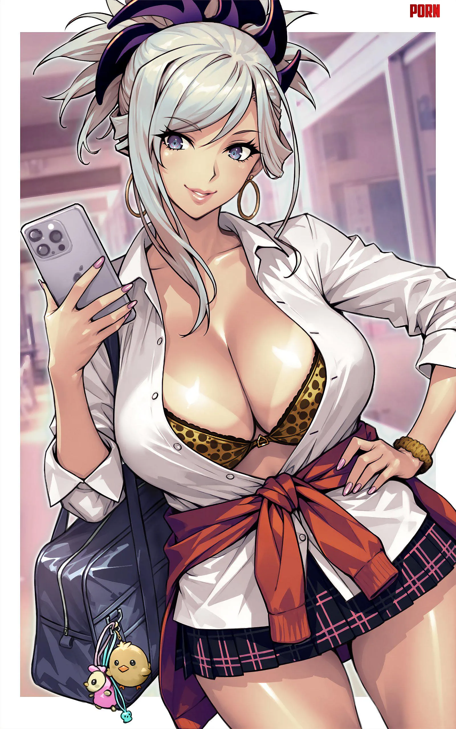 Gyaru Musashi [Blue Archive] by CheetahSperm18