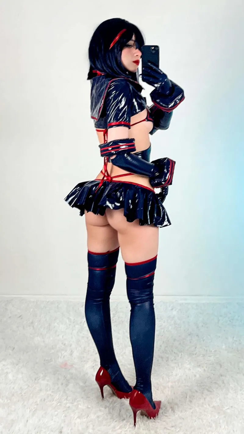 Thumbnail Ryuko Matoi's Ass Art by StarSthormy - Cosplay Butts Galore
