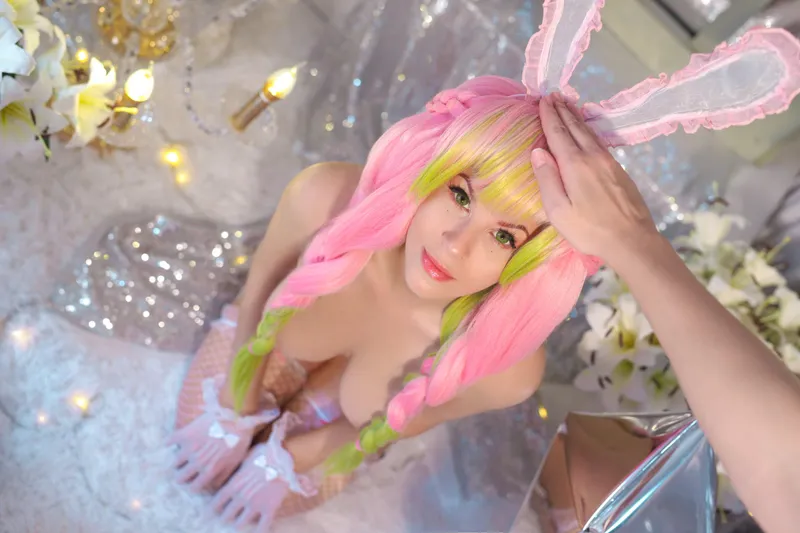 Thumbnail Yuna Kairi's Bunny Mitsuri Delight in Demon Slayer's Rule34