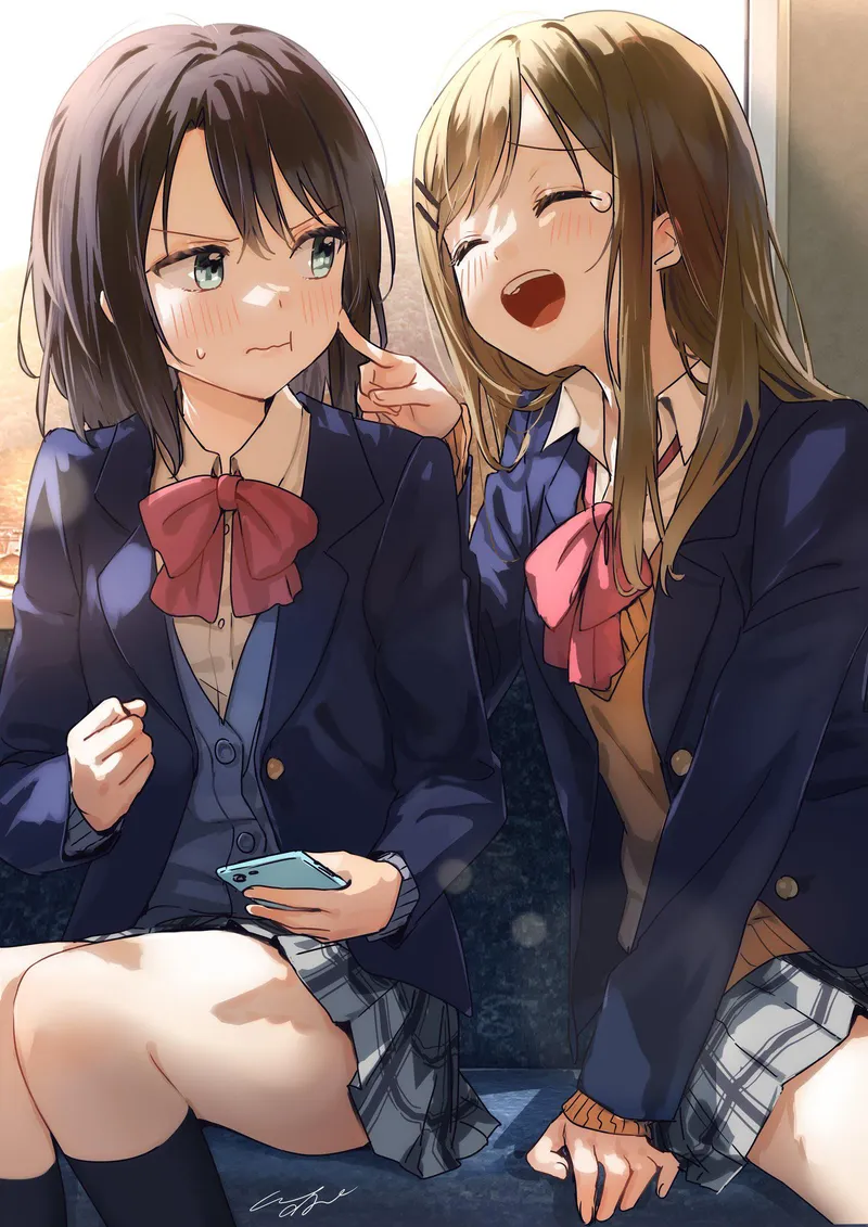 Thumbnail Delving into Yuri Romance: Insights by Wattatopz on Adachi and Shimamura