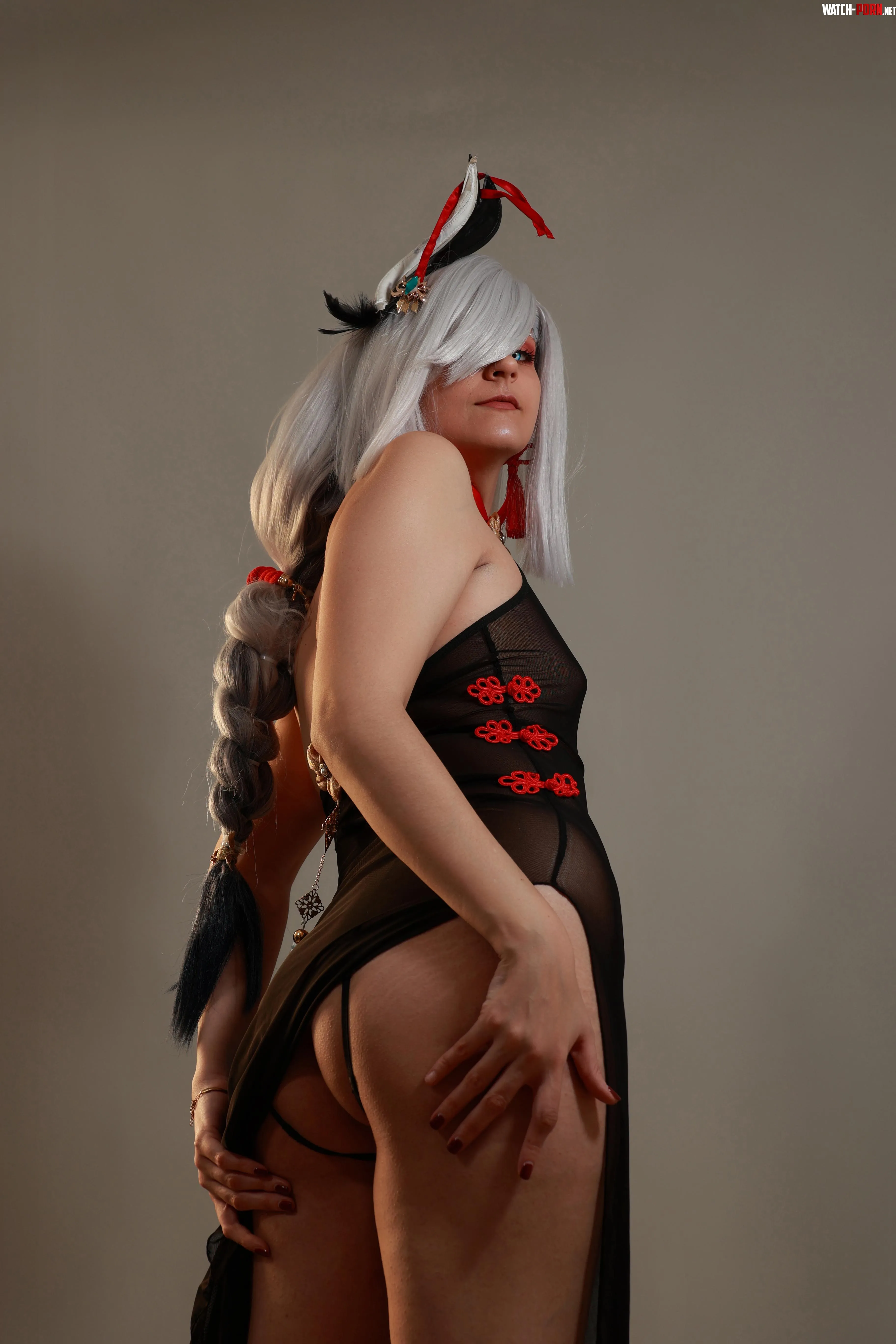 Shenhe from Genshin Impact by Lallupyon by Lallupyon