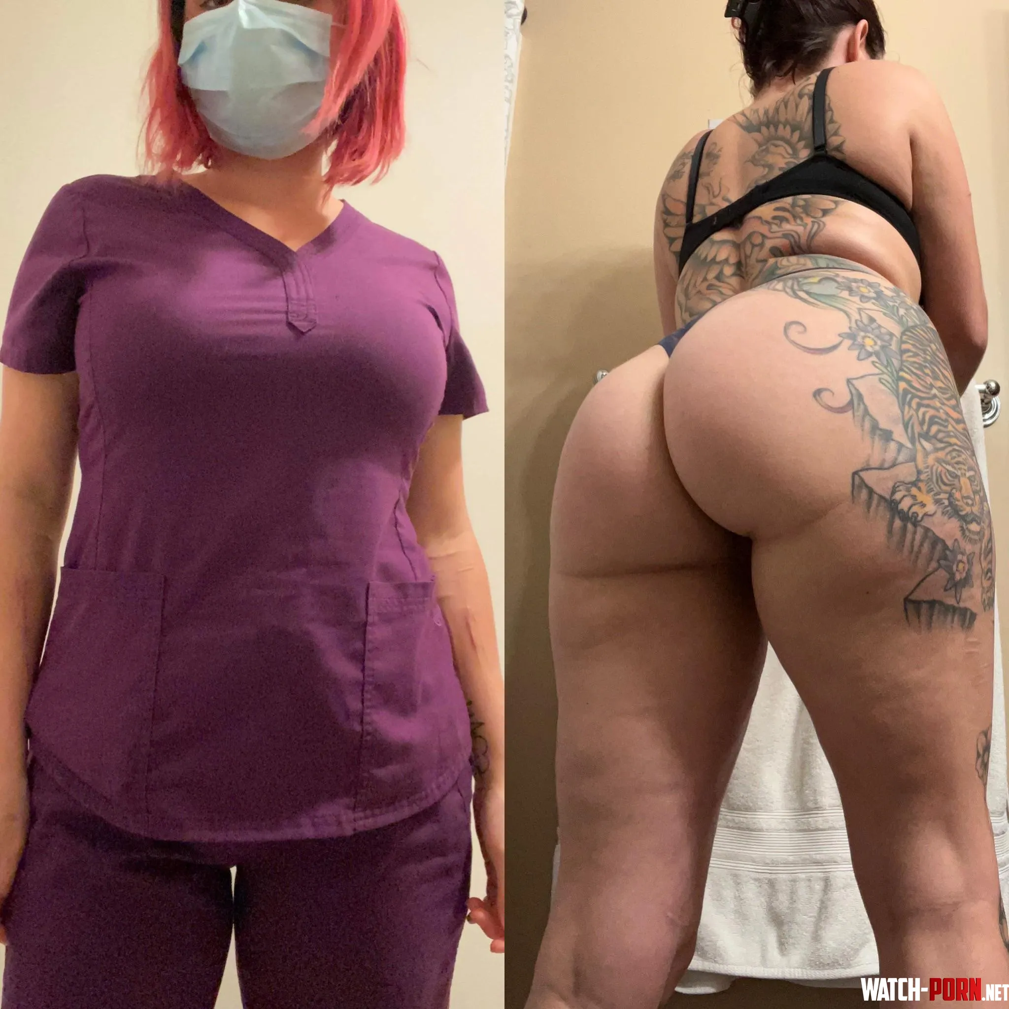 Someone wanted to know what was under my scrubs… by toraodyne