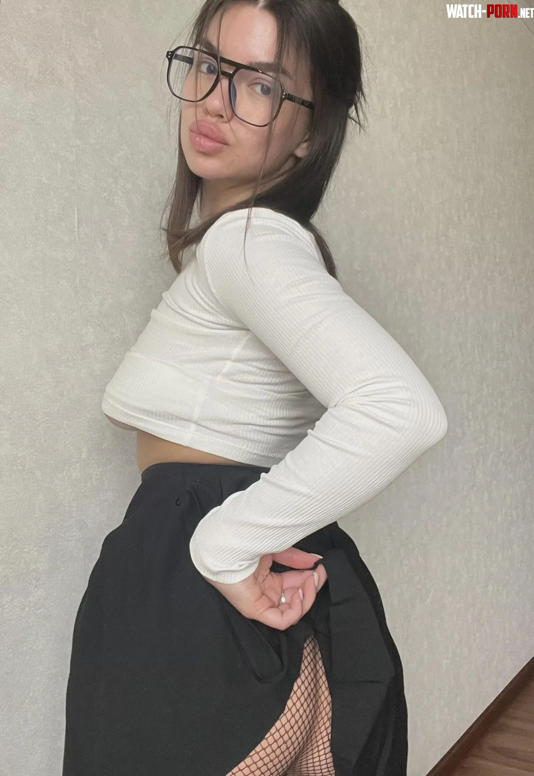 i hope my outfit is slutty enough to make my boss happy by FrostyWhim