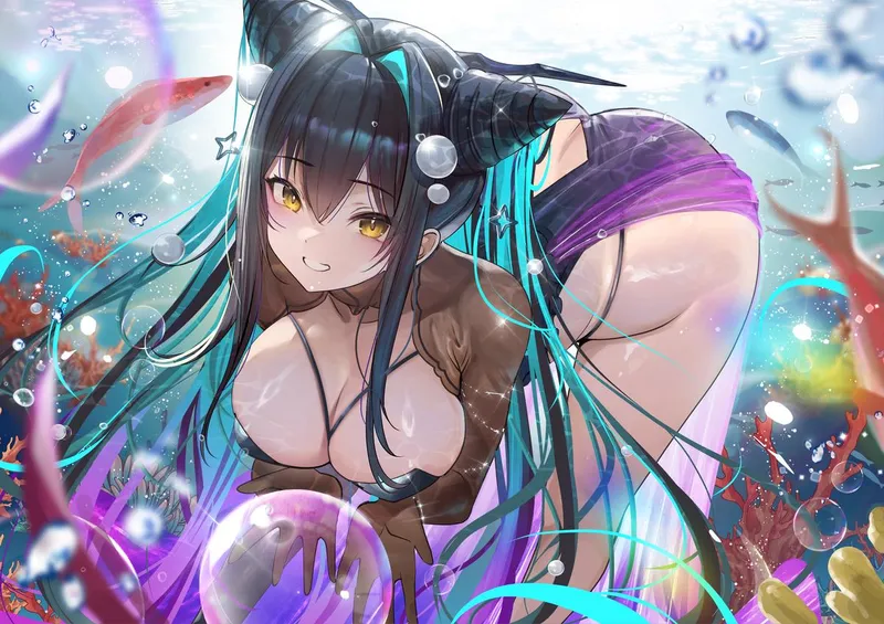 Thumbnail MaintenancePurple607 Draws Attention with Little Mermaid [NIKKE] | OppaiLove
