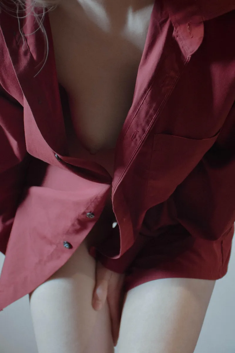 Thumbnail Seductive Whisper: Nothing Under My Shirt by buonbella | downblouse
