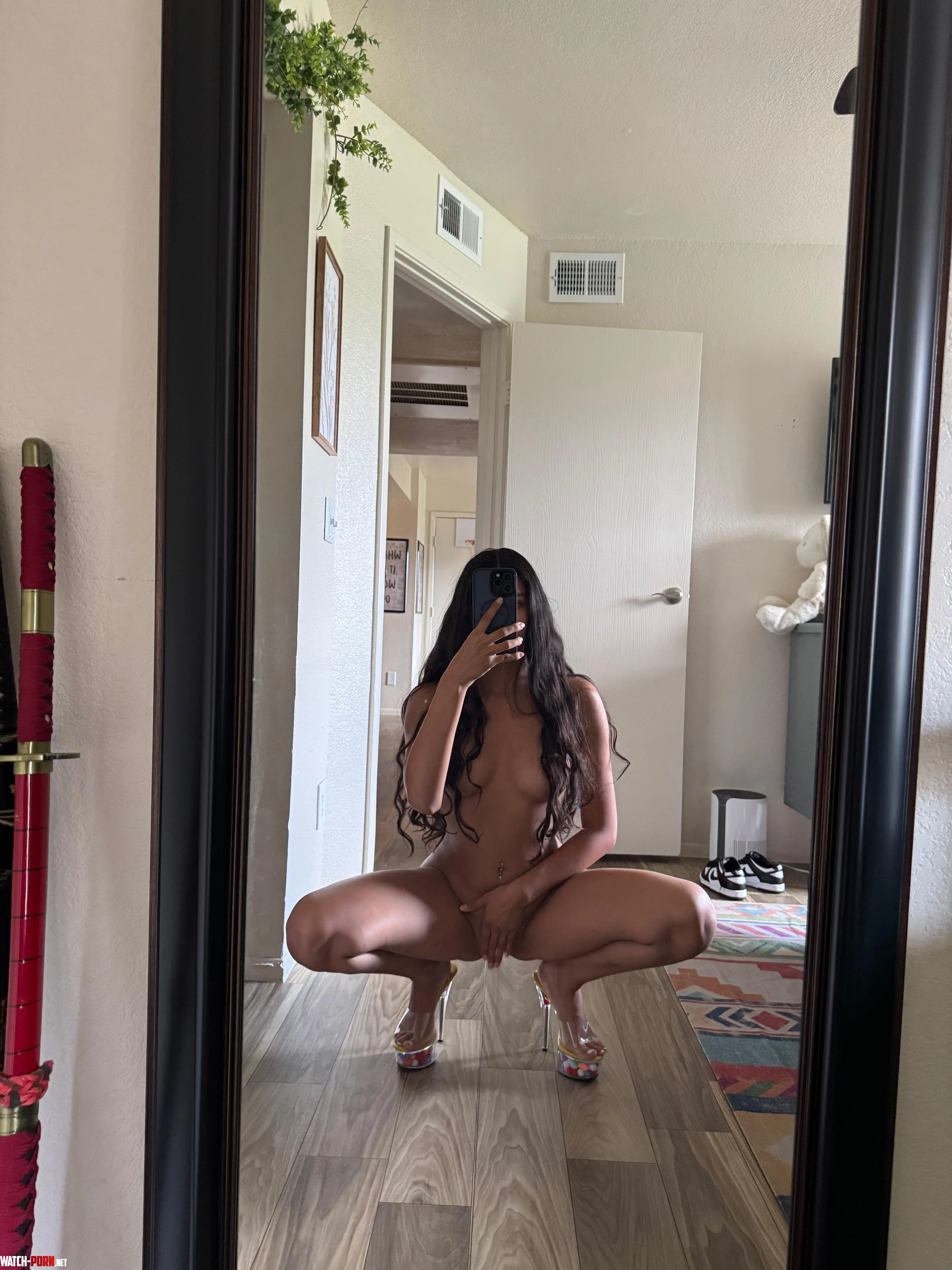 Always naked around the house;) by latinaasparkles
