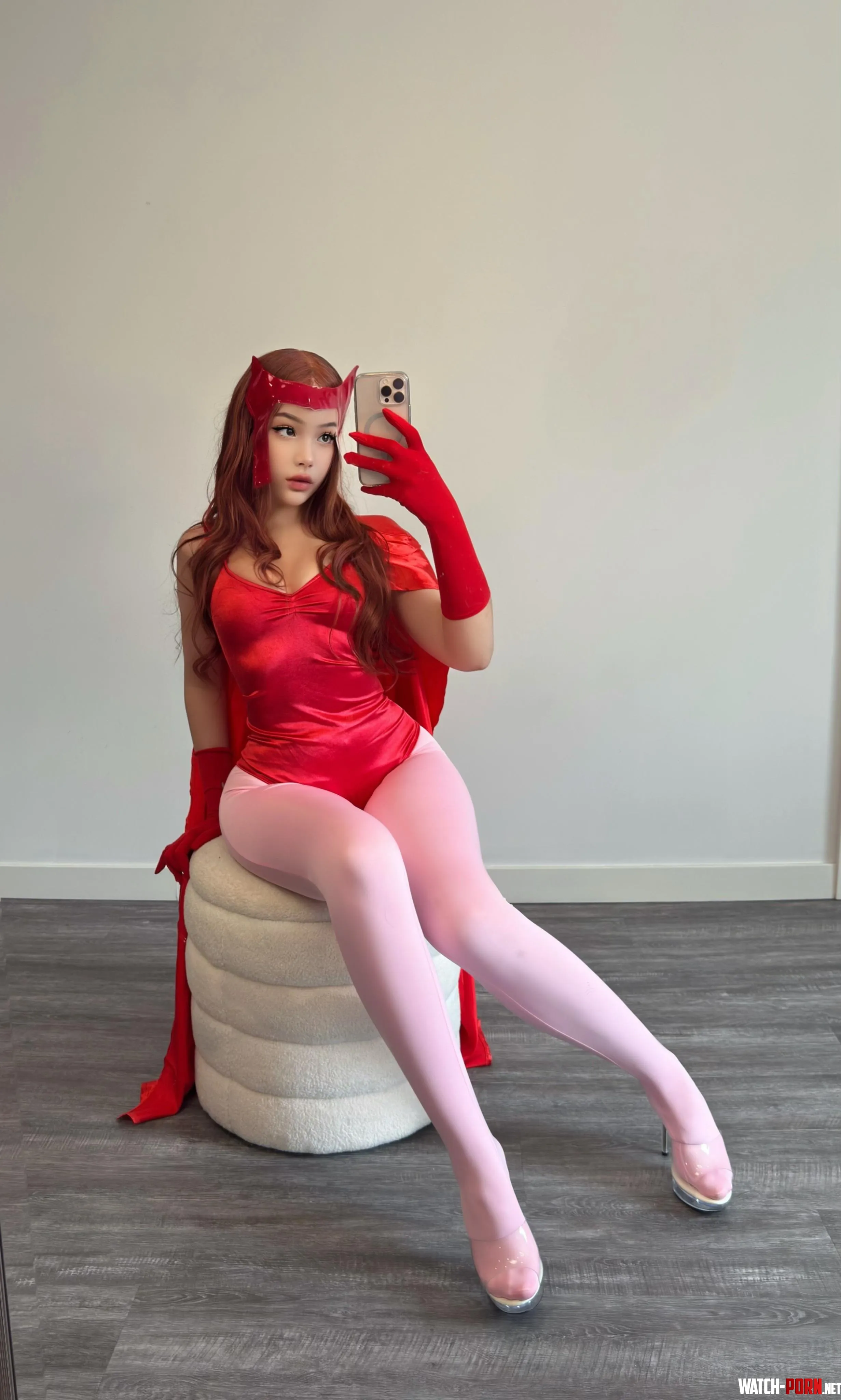 Scarlet Witch ( Wanda) by strawbunnix by strawbunnix