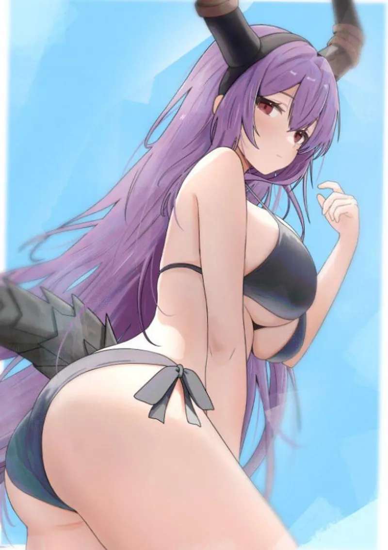 Thumbnail Swimsuit Typhon [Arknights] - A Peek into Ecchi by Reayneri