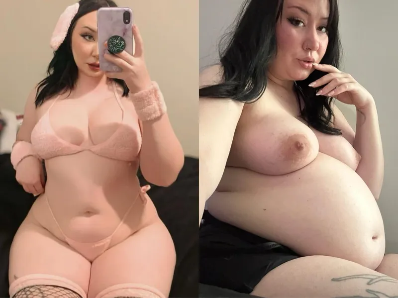 Thumbnail Journey through 'Pregnancy Weight Gain Isn’t Just Going to My Belly' by BreedHexdyn | wgbeforeafter
