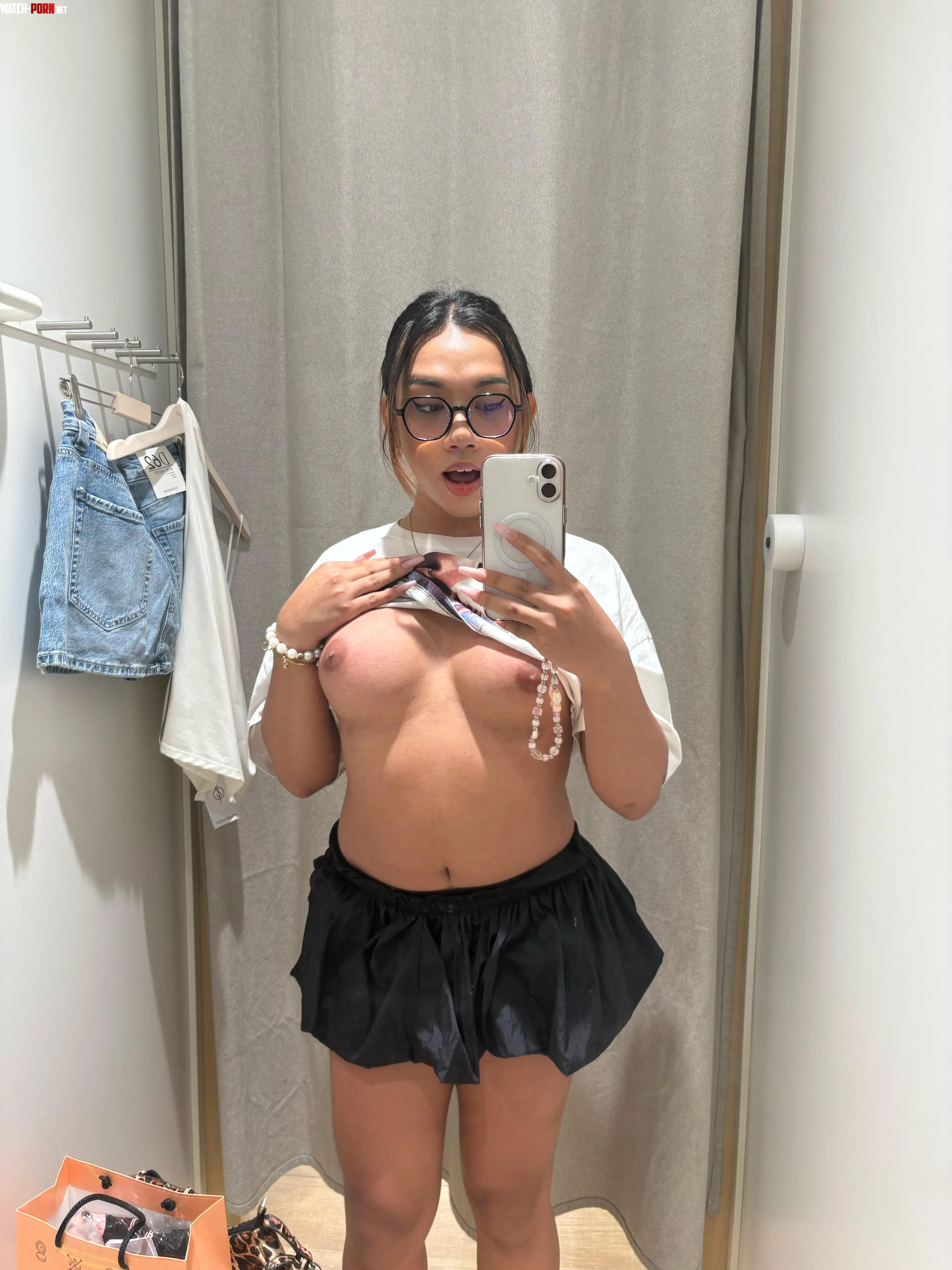 risky fitting room fun? 🥺 by GoddessvVvee