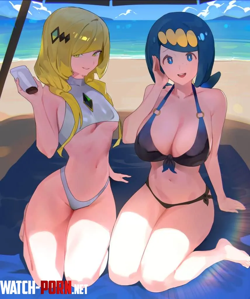 The horny milfs are the main reason to go to the beach (hood x art) by Da_Darius