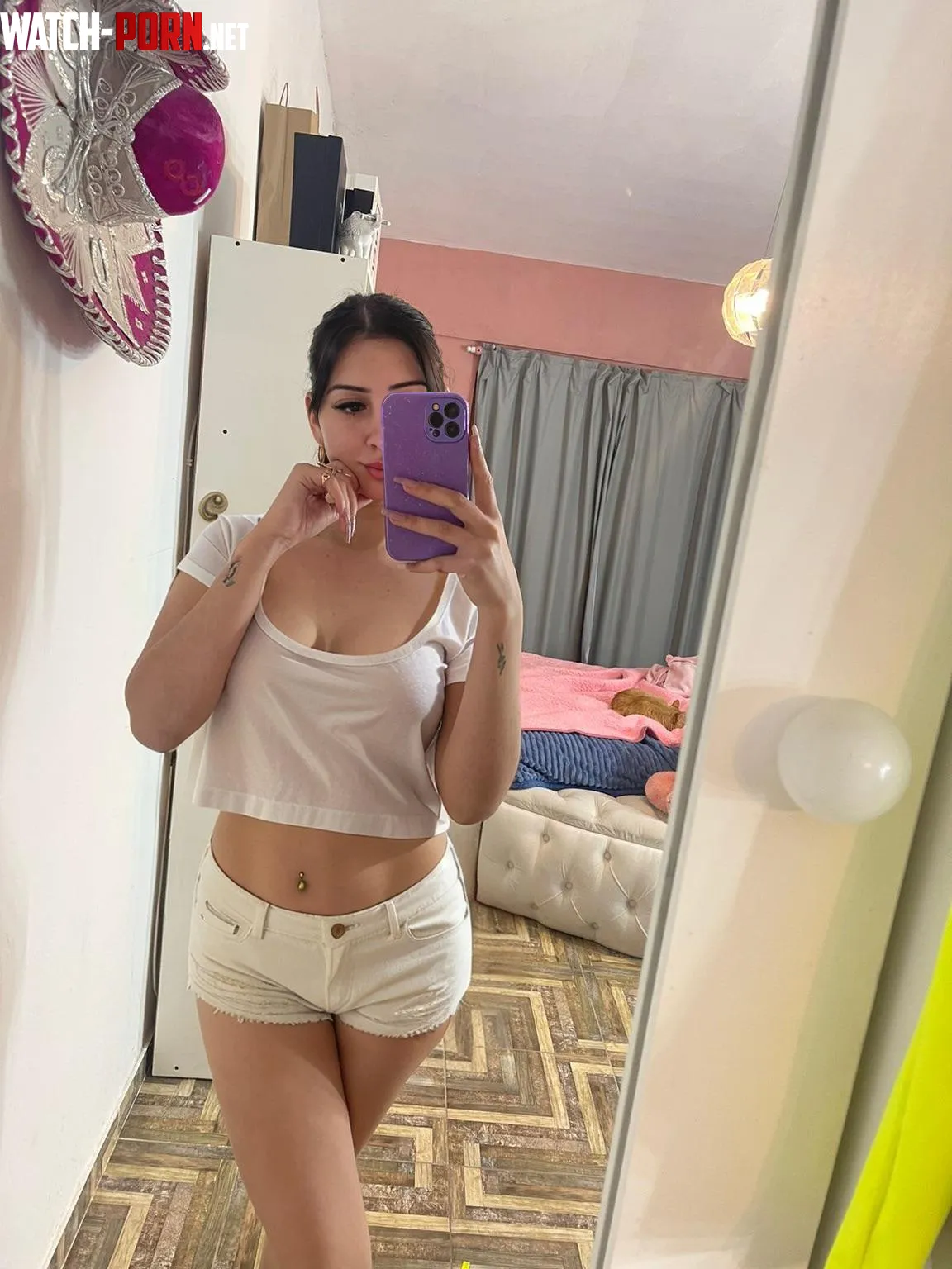 Keeping it chill with a cropped top by Bubblyxbutterfly