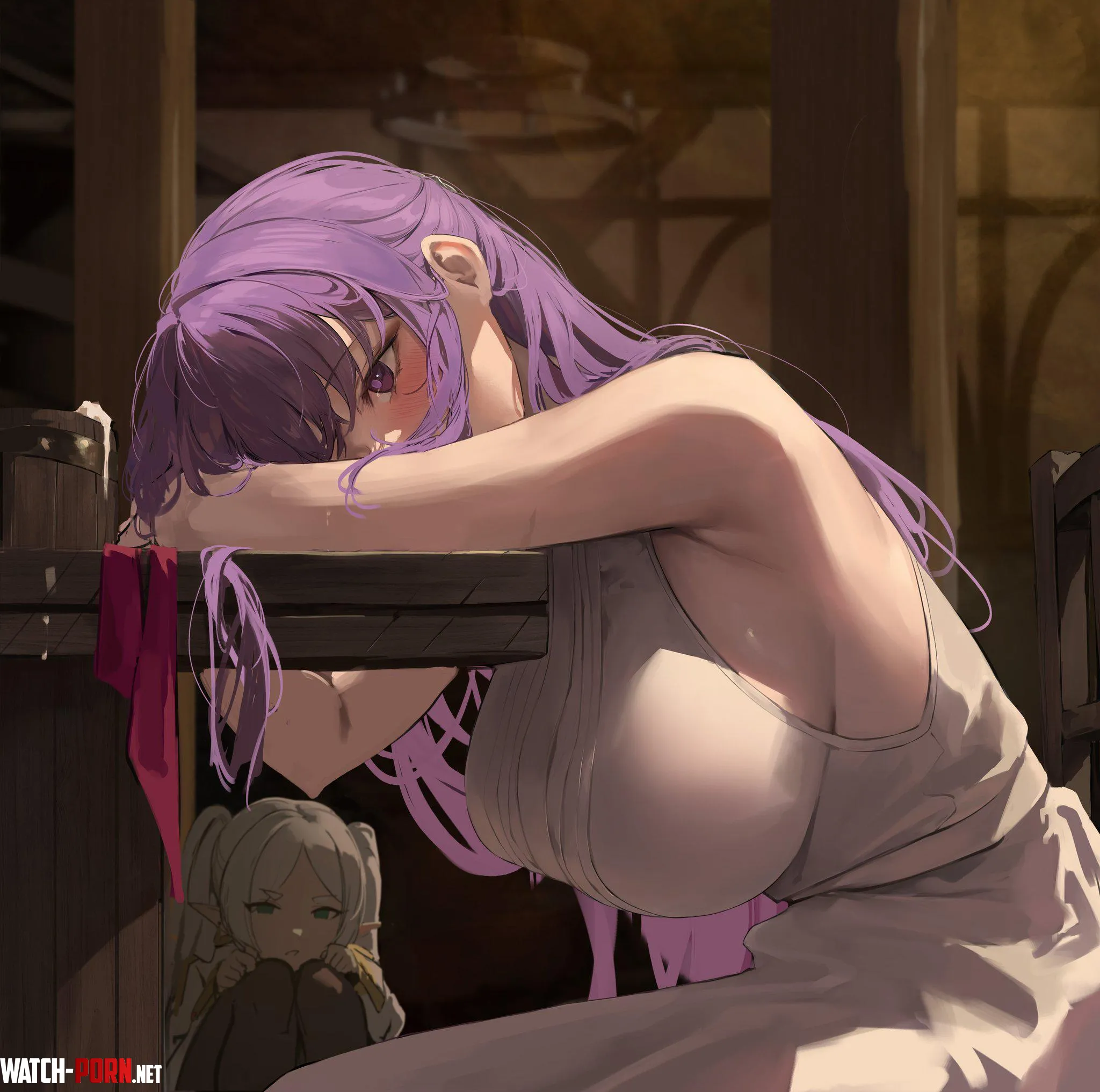 Drunk Fern [Sousou no Frieren] by CheetahSperm18