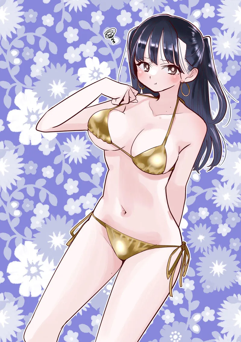 Thumbnail Anna Yamada's Golden Bikini Beauty in Dangers In My Heart | pantsu