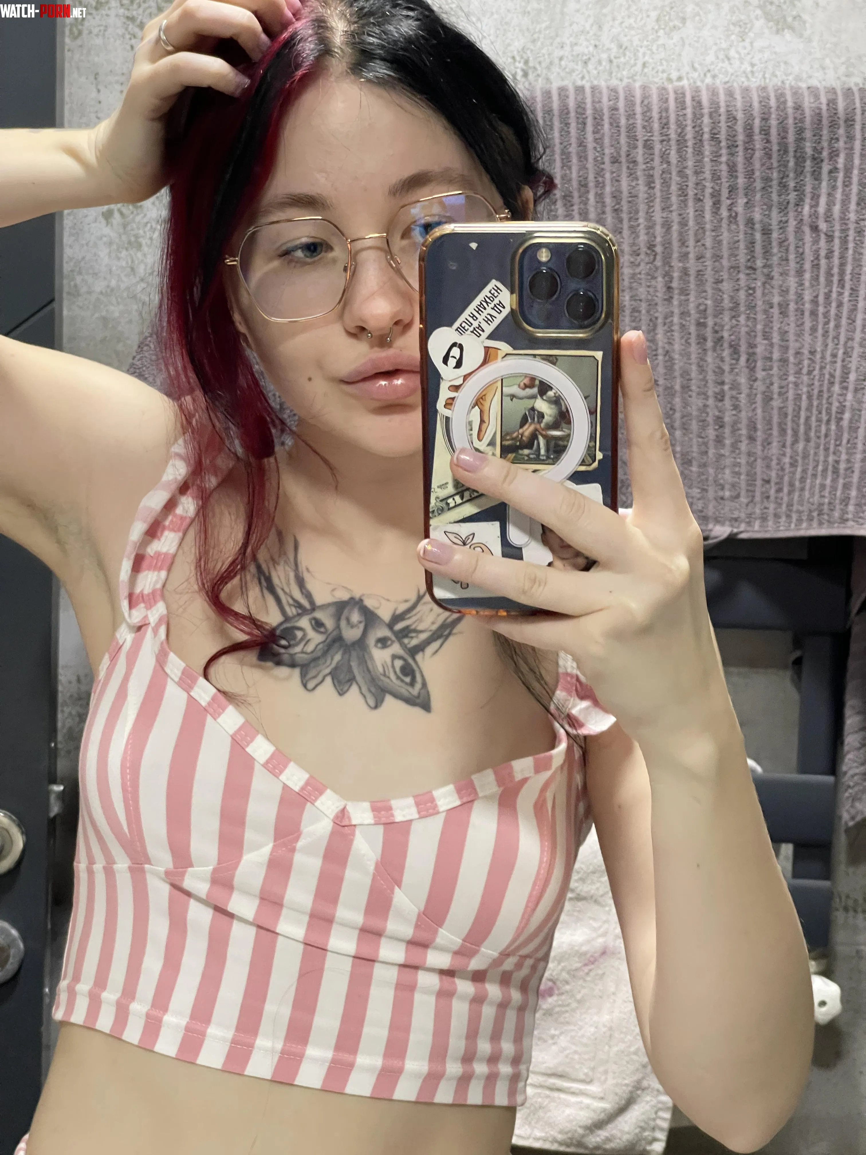 My pink cute top by Dominika_wilde