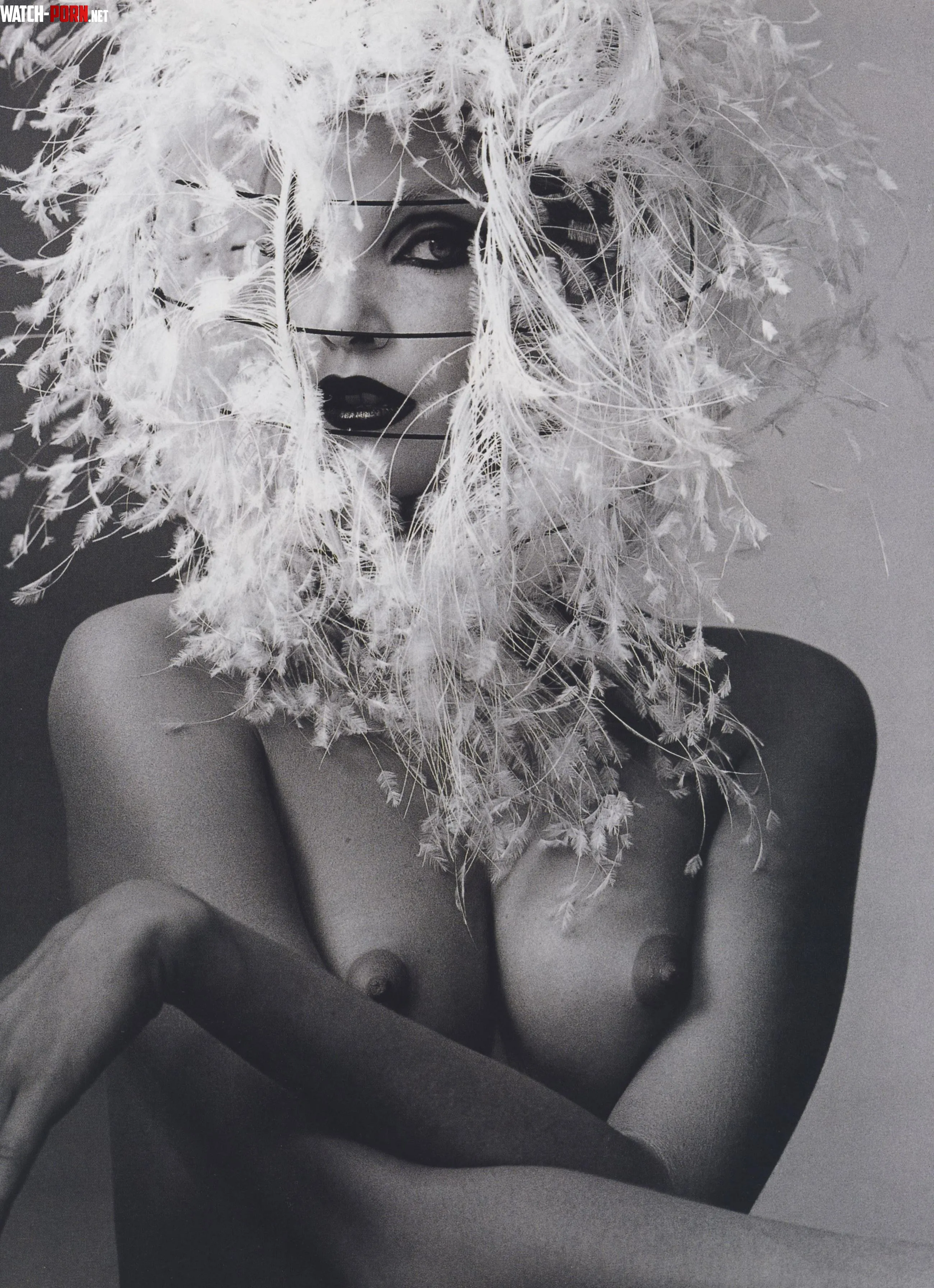Nadja Auermann, 1994 by Irving Penn in Vogue by ollietabooger3