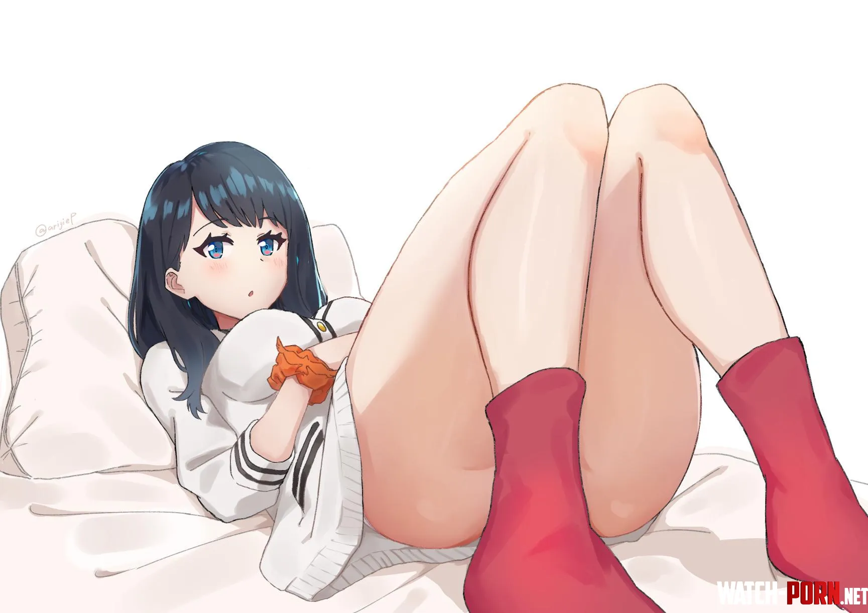 Rikka's feeling lazy today by LafterMastr
