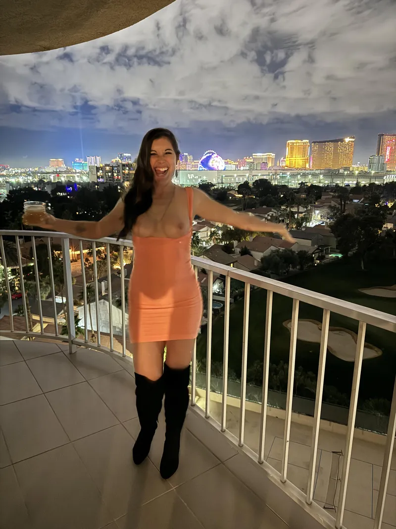 Thumbnail Breezy Moments: Balcony Flair by Emma_Rose_24 | tightdresses