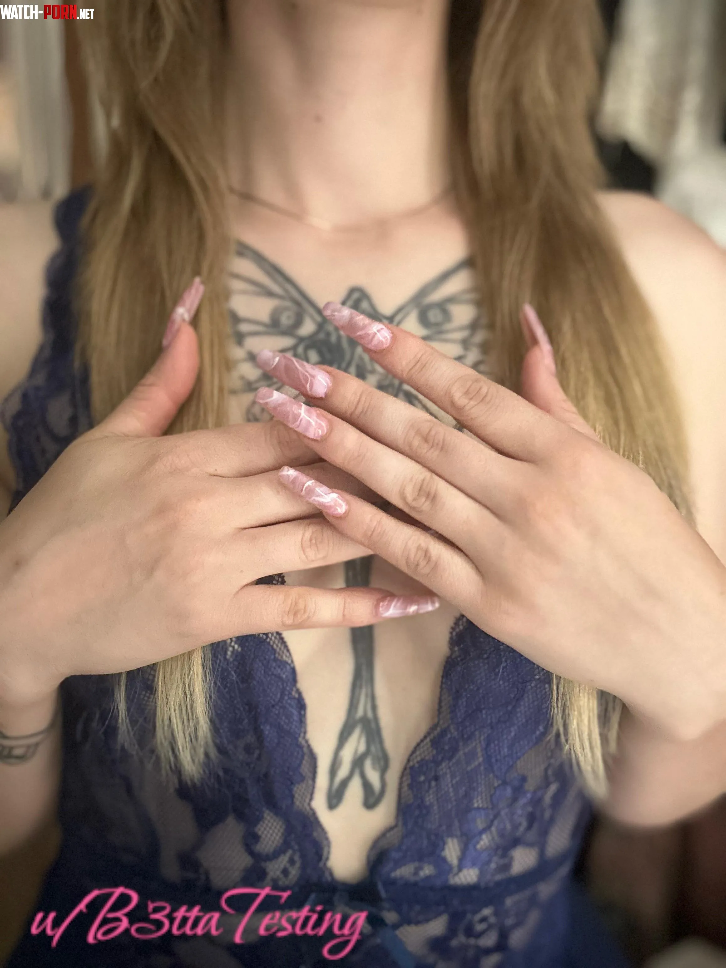 I always feel so pretty with pink nails, they remind me of melting strawberry ice cream 🍓 by B3ttaTesting