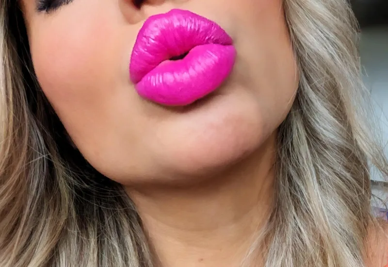 Thumbnail Bright Pink Kiss Marks: A Pouting Adventure by JessieLouJaxxxon