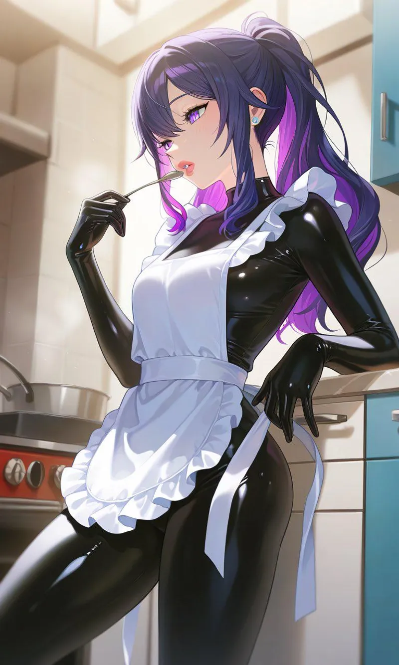 Thumbnail Kitchen Latex Sensations - A CheetahSperm18 Fantasy