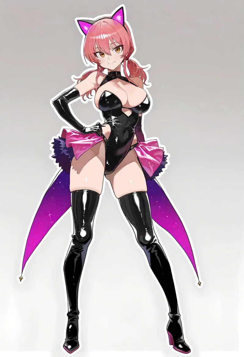 Thumbnail Mika Jougasaki's Mesmerizing Anime Bodysuit Adventure