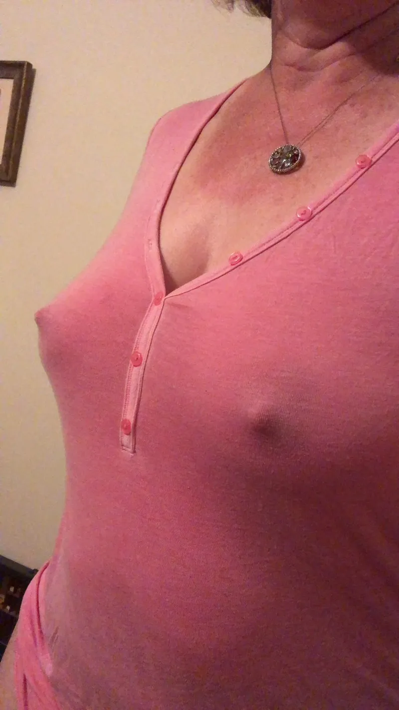 Thumbnail Pink Clingy Fabric Marvel: Frisky_Vanilla's Braless Fashion