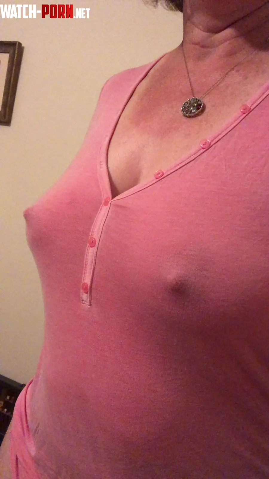 Pink clingy fabric feels and looks terrific! by Frisky_Vanilla