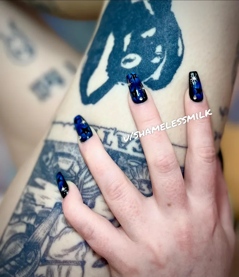 Thumbnail Bad Bitch Nails and Tattoos: A Bold Statement in Nail Fetish Community