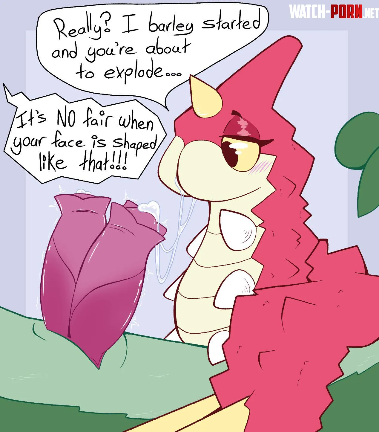Butt face by FlowerBud_Art