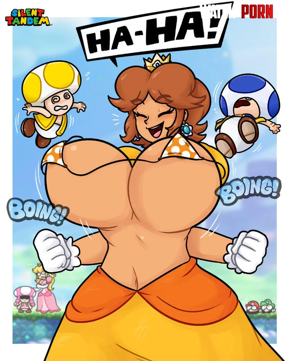 Daisy letting them show [Super Mario] by LafterMastr