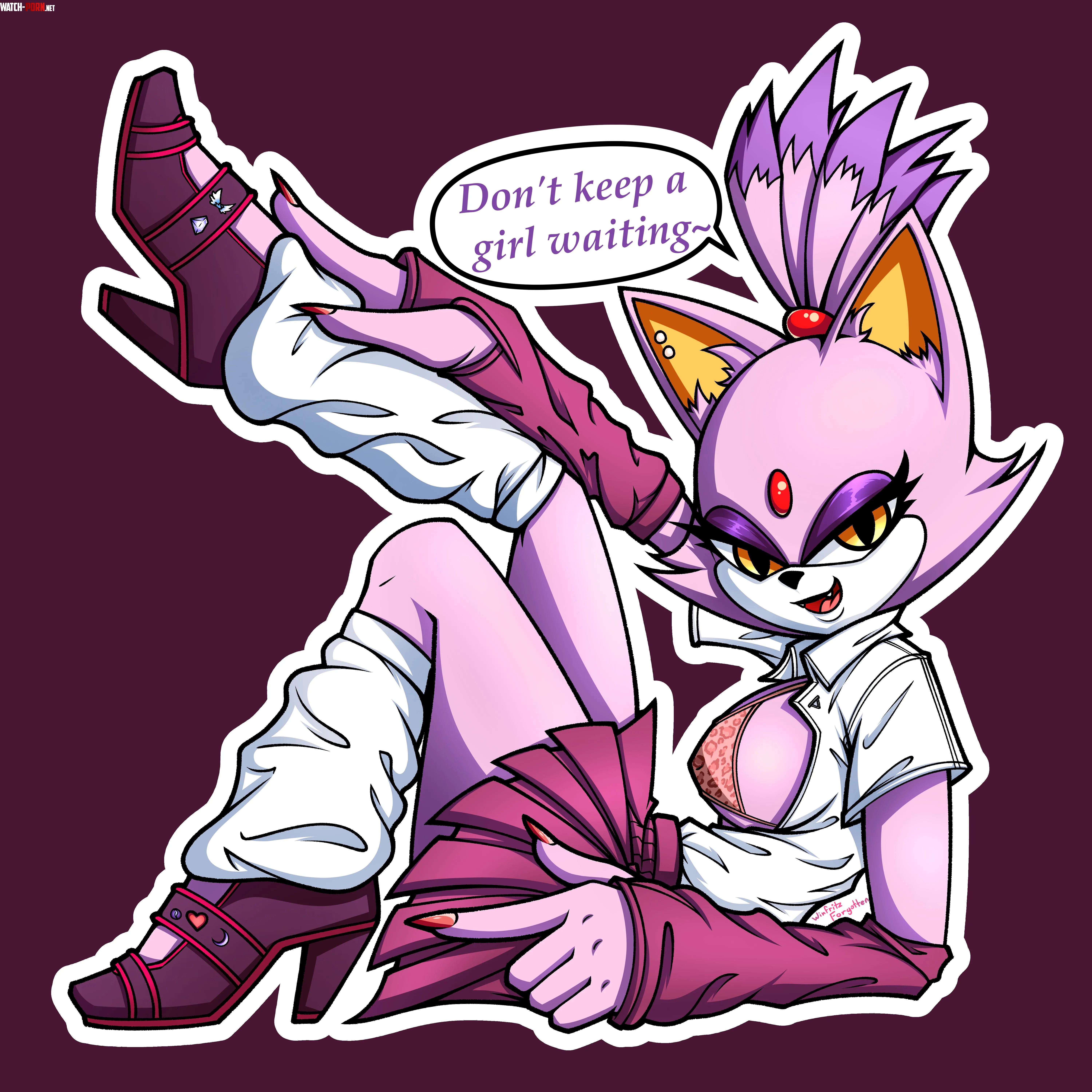 Gyaru Blaze~ (WinfritzForgotten) by WinFritzForgotten